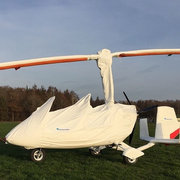 MTO Sport Gyrocopter Cover made by Cloud Dancers in Germany