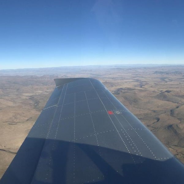 Madiba Bay School of Flight Gallery Sling wing from the cockpit