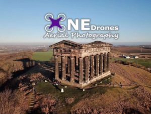 Penshaw Monument Drone Stock Image For Sale