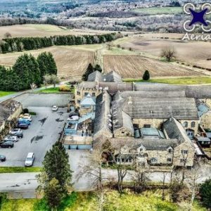 Derwent Manor Hotel Drone Stock Image For Sale