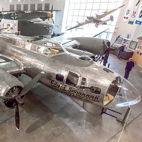 National Museum of the Mighty Eighth Air Force B17 Flying Fortress-min