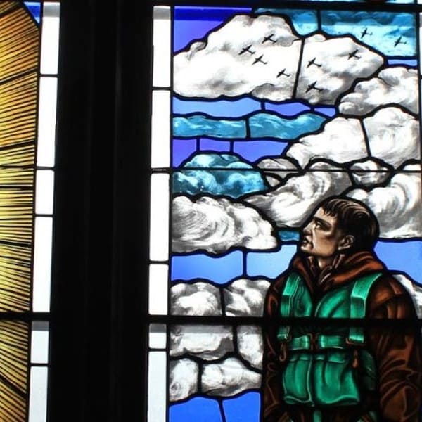 National Museum of the Mighty Eighth Air Force Chapel Window-min
