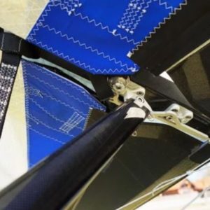 New AIR ATOS VQ Hang Glider For Sale close up of connection