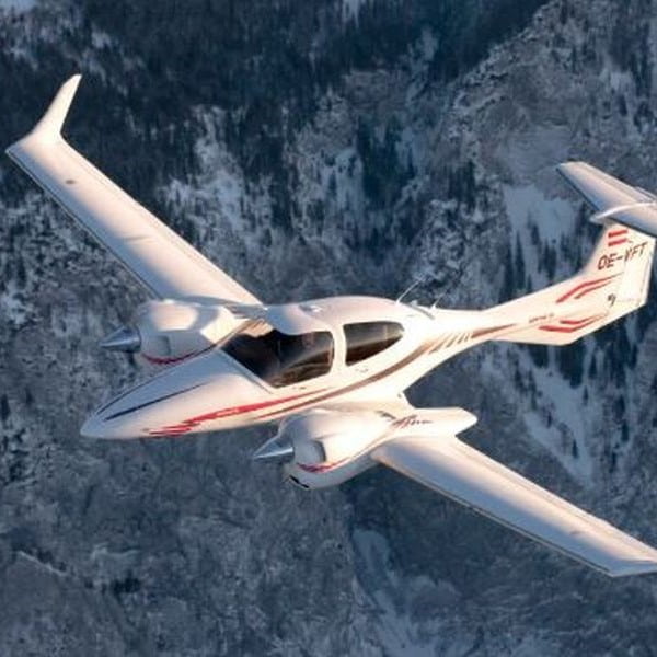 New Diamond DA42 for sale by Gemstone Aviation. Aircraft in formation-min