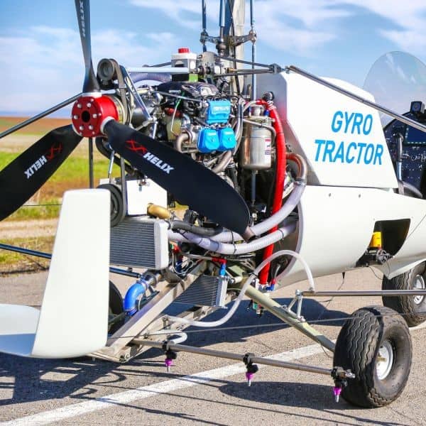 New ELA Aviacion Gyro-Tractor Gyrocopter For Sale engine rear view
