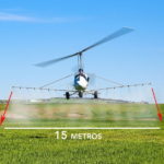 New ELA Aviacion Gyro-Tractor Gyrocopter For Sale in flight spraying field