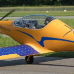 New Elektra One Solar Electric Aircraft For Sale on runway view of cockpit