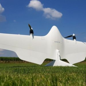 New Elektra Solar Elektra VTOL Drone For Sale stationary on grass