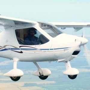 New Flight Design CT Super Ultralight Aircraft For Sale in flight over countryside