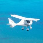 New Flight Design CT Super Ultralight Aircraft For Sale in flight over sea