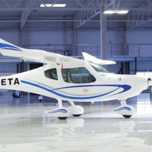New Flight Design F2 Ultralight Aircraft For Sale in hanger side on right wing