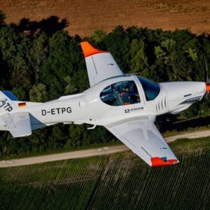 New Grob Aircraft G 120TP Single Engine Piston Aircraft For Sale in flight over fields