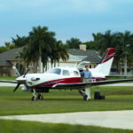 New Piper M500 Turboprop Aircraft For Sale grounded on grass