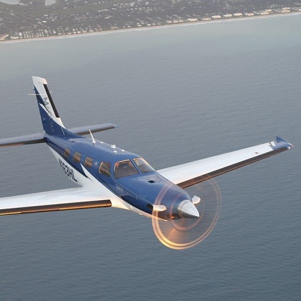 New Piper M600 for sale by European Aircraft Sales. In formation-min