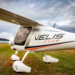 New Pipistrel Velis Club Microlight Airplane For Sale rear left wing