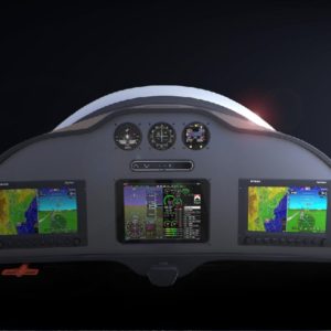 New Pure Flight U15E Onix Motor Glider For Sale electric cockpit