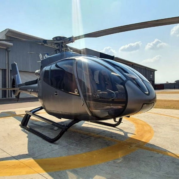 Next Helicopter on helipad
