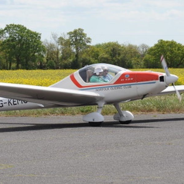 Grob 109A Motor Glider For Hire at Tibenham Airfield