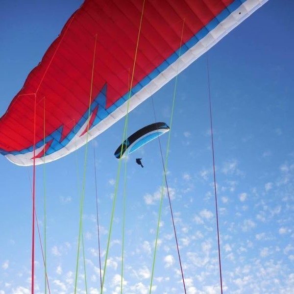 North Devon Hang Gliding & Paragliding Club On AvPay up in sky