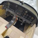 P300FG inside the cockpit