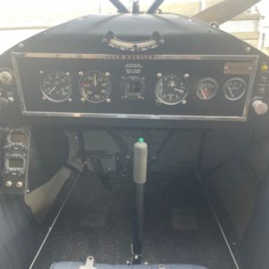 PA18 J3 Cub For Sale by Flightline Aviation. Front Cockpit instruments