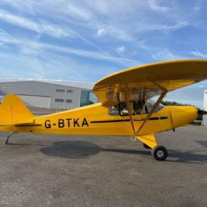 PA18 J3 Cub For Sale by Flightline Aviation. View from the right-min
