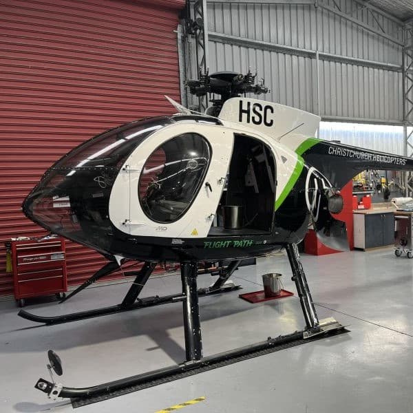 Pacific Aircraft Services. Christchurch Helicopters aircraft