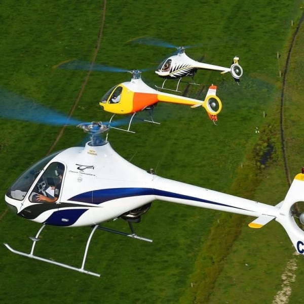 Pacific Aircraft Services. Guimbal Cabri G2 helicopters in formation