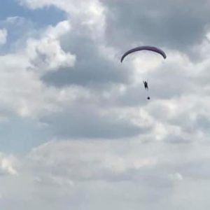 Paragliding Tow Conversion Course with Airways Airsports at Darley Moor Airfield