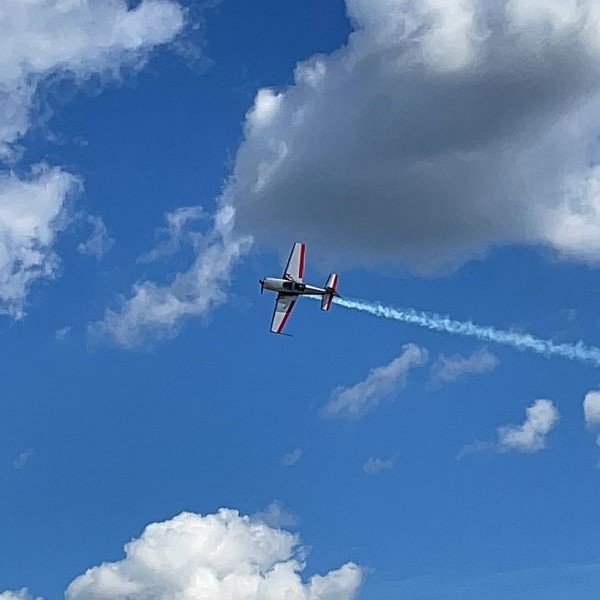 Patty Wagstaff aerobatic plane