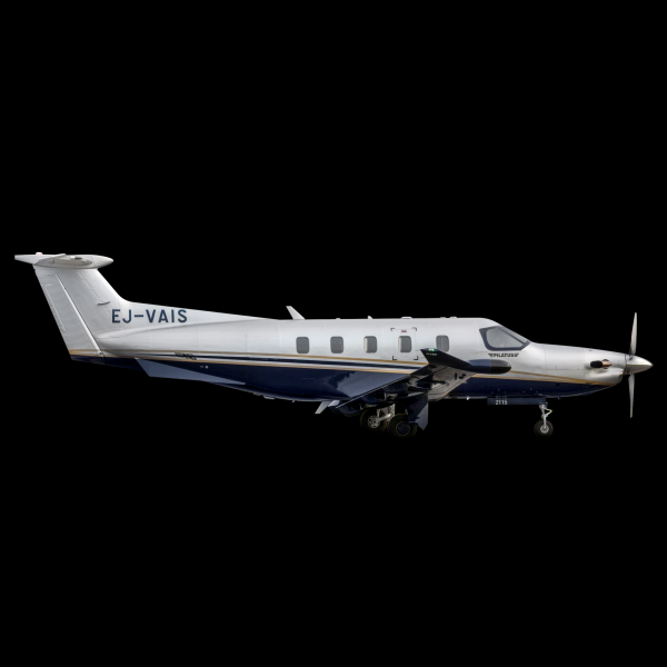 Pilatus PC12 Private Jet For Charter In Weston From Fly 7 side on right
