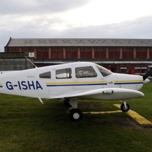Piper PA28 Warrior III G-ISHA For Hire at City Airport Manchester