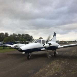 Piper PA23 Seneca For Hire at Oxford Airport with Go Fly Oxford