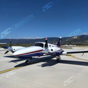 Piper Seneca V for sale on AvPay, by AT Aviation. View from the left
