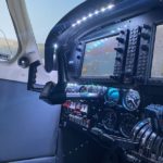 Piper Seneca flight simulator cockpit-min