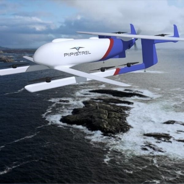 Pipistrel Aircraft nuuva v300 over water