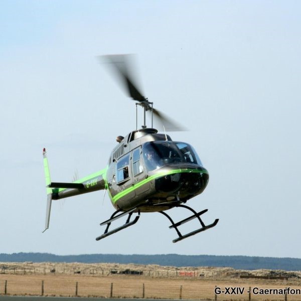 Porthmadog Criccieth Helicopter Flying Experience from Caernarfon Airport