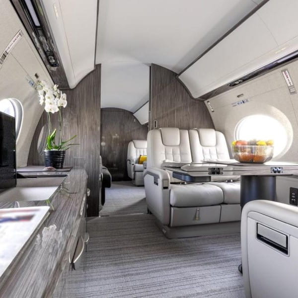Pro Aviation Flight Support Gulfstream G650 cabin
