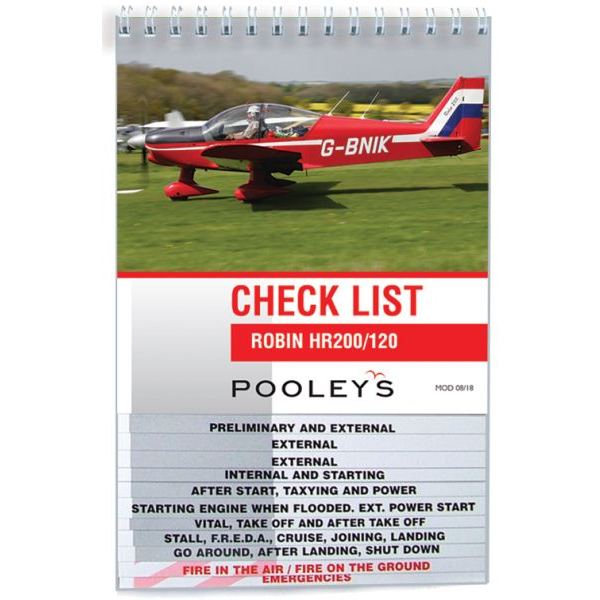 Robin HR200_120 Checklist