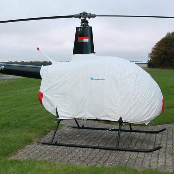 Robinson R22 Helicopter Cover made by Cloud Dancers in Germany