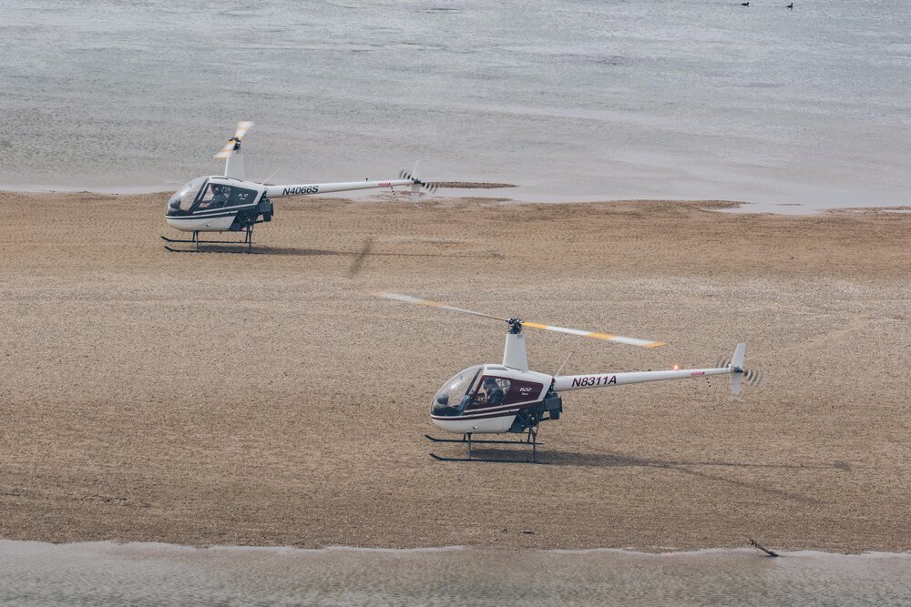 Robinson R22 Helicopters For Hire from California Aviation Services