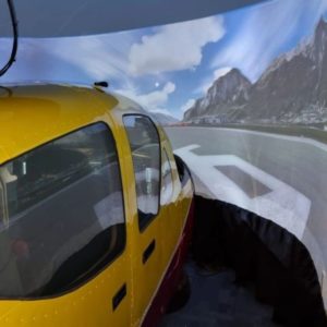 Rockwell Commander Flight Simulator Experiences at Barton Aerodrome