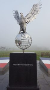 Royal Air Forces Association memorial at the National Memorial Arboretum