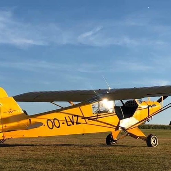 Royal Verviers Aviation - Aérodrome du Laboru Piper Cub-min