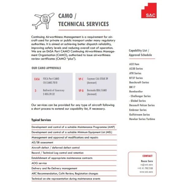 SAC camo technical services