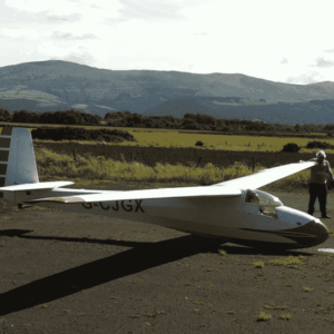 Schleicher K8 JGX Glider For Hire at Andreas Airfield