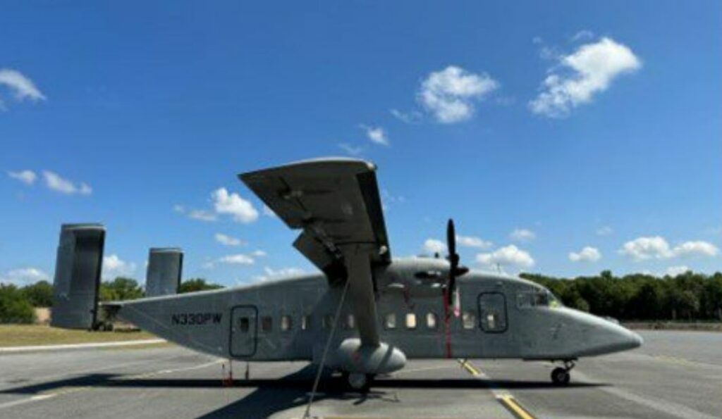 Short Brothers SD3-60 C-23B+ Turboprop Airplane For Sale on AvPay by Jet Advisors. View from the right