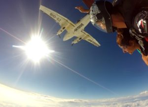Skydiving heights j