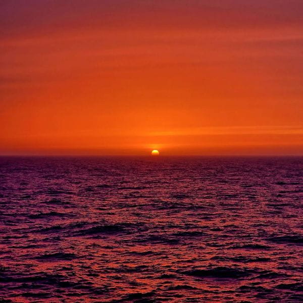 Skyline VP north sea sunset