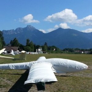 Speed Astir Glider Aircraft Cover made by Cloud Dancers in Germany